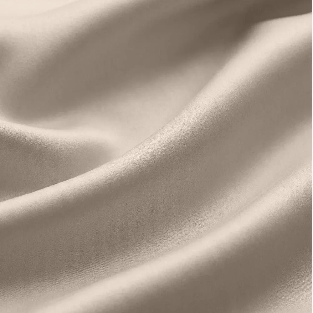 Quince Organic Bamboo King Fitted Sheet Sand Minimalist Cooling Luxury NWOT